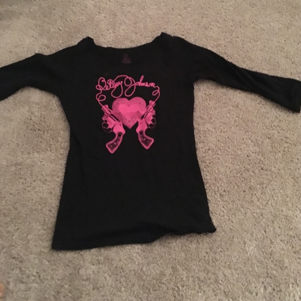 Betsey Johnson 3/4 sleeve shirt size small